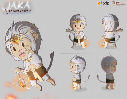 “Jaka” Mascot of PK 231 LPDP